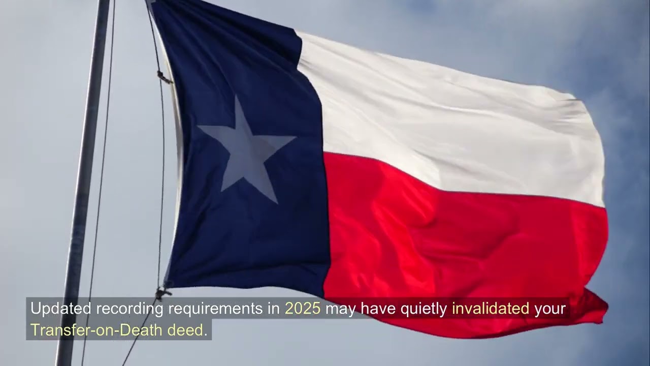 Your Will Is Probably Outdated - 5 Texas Law Changes from 2026 That Affect Collin County Estates Ri